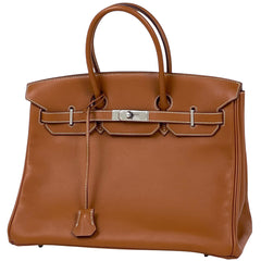 エルメス バーキン35 ハンドバッグ ヴォースイフト Ｋ レディース ブランドバッグ・小物 【中古】brbag