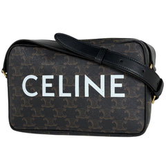 セリーヌ トリオンフ ミディアム メッセンジャーバッグ ショルダーバッグ コーティングキャンバス レディース ブランドバッグ・小物 【中古】brbag