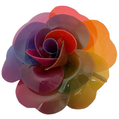 シャネル カメリア ブローチ プラスチック レディース ブランドアクセサリー 【中古】bracc