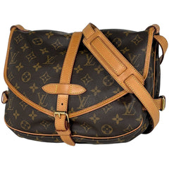 ルイ・ヴィトン ソミュール30 ショルダーバッグ モノグラム M42256 レディース ブランドバッグ・小物 【中古】brbag