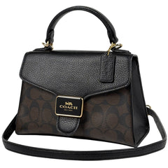 コーチ ペッパー サッチェル ハンドバッグ コーティングキャンバス C7226 レディース ブランドバッグ・小物 【中古】brbag