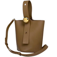 ロエベ ぺブル バケットバッグ ミニ ハンドバッグ レザー レディース ブランドバッグ・小物 【中古】brbag