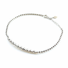 メレダイヤ デザインブレスレット ブレスレット Pt900 Pt850 ダイヤモンド レディース ノンブランドジュエリー 【中古】nbjwl