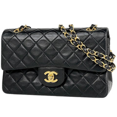 シャネル マトラッセ Wフラップ チェーン ショルダーバッグ レザー A01112 レディース ブランドバッグ・小物 【中古】brbag