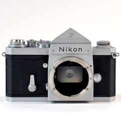 ニコン F アイレベル シルバー ボディ フィルム マニュアルフォーカス 一眼レフカメラ カメラ 【中古】cambb