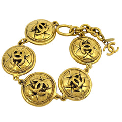 シャネル ココマーク ブレスレット GP レディース ブランドアクセサリー 【中古】bracc