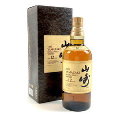サントリー 山崎 12年 シングルモルト 旧 700ml 国産ウイスキー 酒 【古酒】liqbb【東京都内限定お届け】