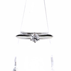 ティファニー ソリテール リング リング 10.5号 Pt950 ダイヤモンド レディース ブランドジュエリー 【中古】brjwl