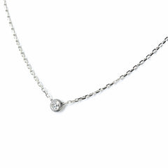 カルティエ ダムール SM ネックレス ネックレス 750 ダイヤモンド レディース ブランドジュエリー 【中古】brjwl