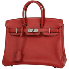 エルメス バーキン25 ハンドバッグ ヴォースイフト D レディース ブランドバッグ・小物 【中古】brbag