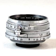 キヤノン 28mm F2.8 Lマウント L39 レンジファインダーカメラ用レンズ カメラ 【中古】cambb