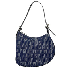 フェンディ ズッキーノ柄 ショルダーバッグ ショルダーバッグ キャンバス 8BR248 レディース ブランドバッグ・小物 【中古】brbag