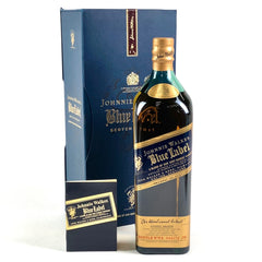 ジョニーウォーカー ブルーラベル 1000ml スコッチウイスキー ブレンデッド 酒 【古酒】liqbb