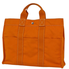 エルメス ドーヴィルMM トートバッグ キャンバス レディース ブランドバッグ・小物 【中古】brbag