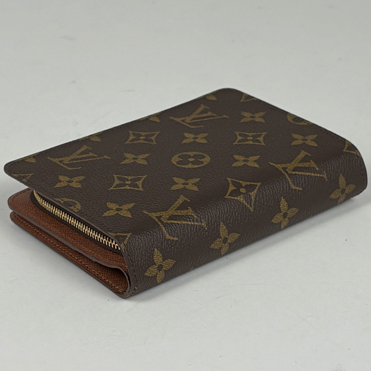 ルイ・ヴィトン ポルト パピエ ジップ 二つ折り財布 モノグラム M61207