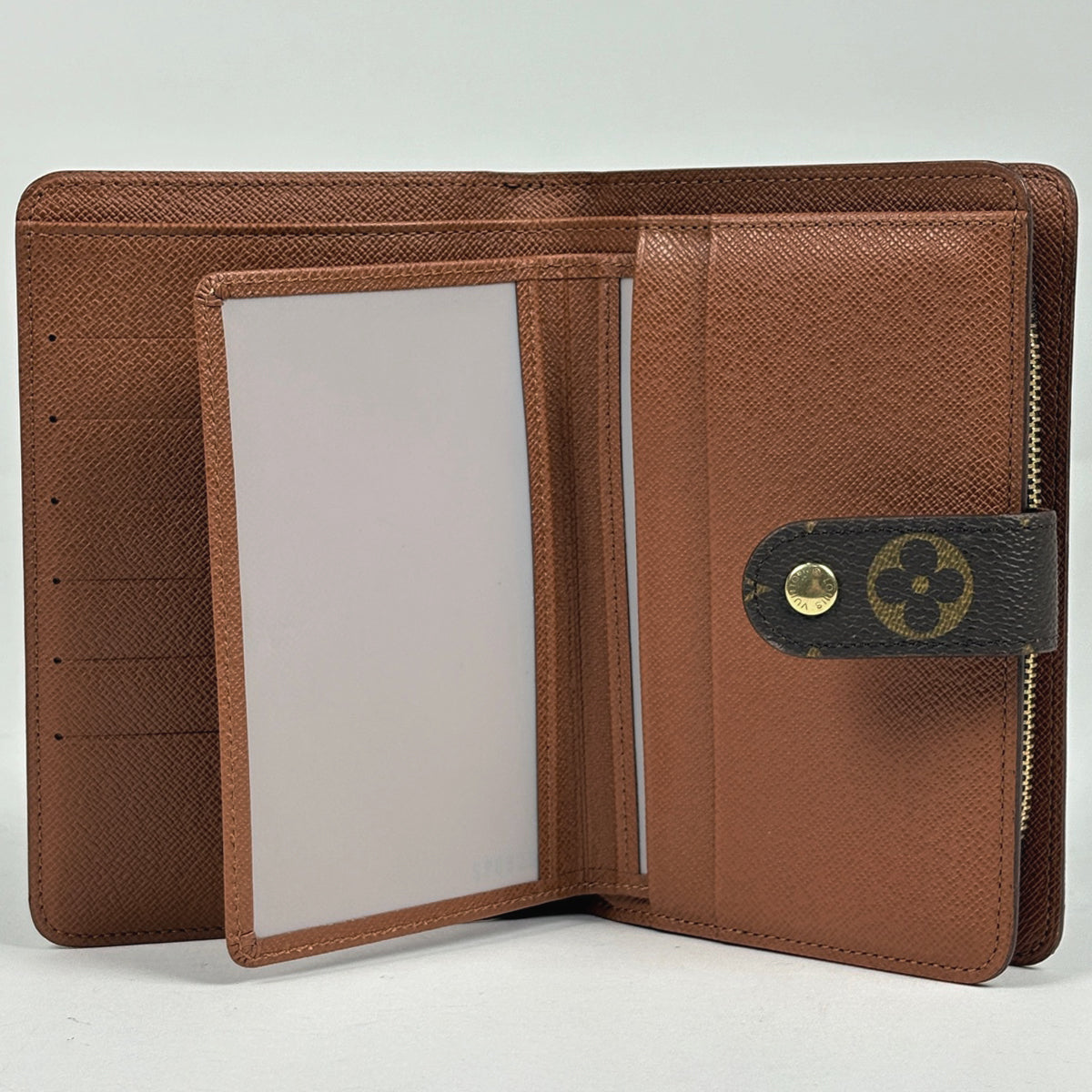 ルイ・ヴィトン ポルト パピエ ジップ 二つ折り財布 モノグラム M61207