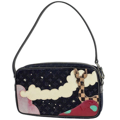 ルイ・ヴィトン ポシェット コント ドゥ フェ ハンドバッグ モノグラムサテン M92275 レディース ブランドバッグ・小物 【中古】brbag