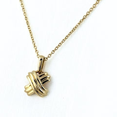 ティファニー クロス ステッチ ネックレス ネックレス 750 レディース ブランドジュエリー 【中古】brjwl