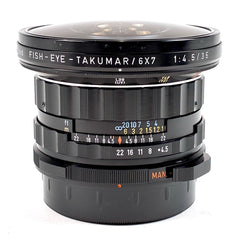 ペンタックス FISHEYE-TAKUMAR 6X7 35mm F4.5 67 バケペン用 中判カメラ用レンズ カメラ 【中古】cambb