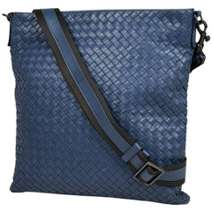 ボッテガヴェネタ イントレチャート ショルダーバッグ レザー レディース ブランドバッグ・小物 【中古】brbag