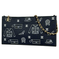シャネル ココマーク チェーン ショルダーバッグ キャンバス レディース ブランドバッグ・小物 【中古】brbag
