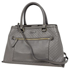グッチ マイクログッチ シマ ハンドバッグ シマレザー 510291 レディース ブランドバッグ・小物 【中古】brbag