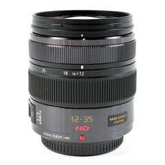 パナソニック LUMIX G X VARIO 12-35mm F2.8 ASPH. POWER O.I.S. ブラック 一眼カメラ用レンズ（オートフォーカス） カメラ 【中古】cambb
