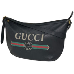 グッチ ハーフムーン ホーボー ショルダーバッグ レザー 523588 レディース ブランドバッグ・小物 【中古】brbag