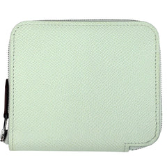 エルメス アザップ シルクイン コンパクト 二つ折り財布 ヴォーエプソン U レディース ブランドバッグ・小物 【中古】brbag