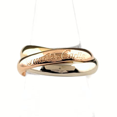 カルティエ トリニティ リング リング 11号 750 レディース ブランドジュエリー 【中古】brjwl