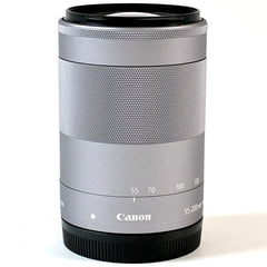 キヤノン EF-M 55-200mm F4.5-6.3 IS STM シルバー 一眼カメラ用レンズ（オートフォーカス） カメラ 【中古】cambb