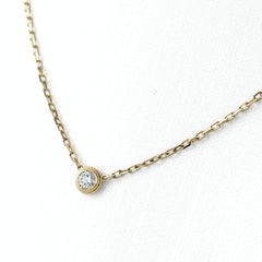 カルティエ ダムール SM ネックレス ネックレス 750 ダイヤモンド レディース ブランドジュエリー 【中古】brjwl