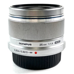 オリンパス M.ZUIKO DIGITAL 25mm F1.8 シルバー 一眼カメラ用レンズ（オートフォーカス） カメラ 【中古】cambb