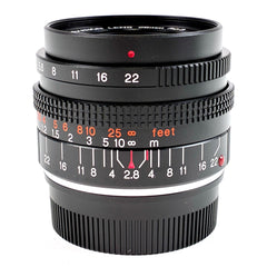 コニカ M-Hexanon 28mm F2.8 レンジファインダーカメラ用レンズ カメラ 【中古】cambb