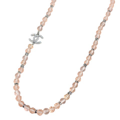 シャネル ネックレス シルバーメッキ ラインストーン レディース ブランドアクセサリー 【中古】bracc