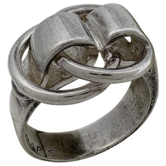 エルメス ドゥザノー リング 11号 シルバー レディース ブランドアクセサリー 【中古】bracc