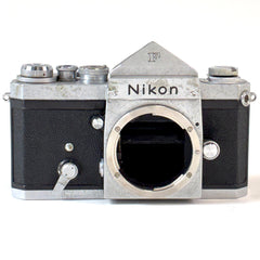 ニコン F アイレベル シルバー ボディ ［ジャンク品］ フィルム マニュアルフォーカス 一眼レフカメラ カメラ 【中古】cambb