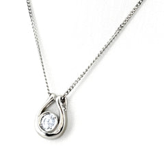 メレダイヤ デザインネックレス ネックレス Pt900 Pt850 ダイヤモンド レディース ノンブランドジュエリー 【中古】nbjwl