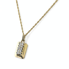 メレダイヤ デザインネックレス ネックレス K18 ダイヤモンド レディース ノンブランドジュエリー 【中古】nbjwl