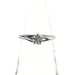 NIWAKA 俄 ダイヤモンド デザインリング リング 11号 Pt950 ダイヤモンド レディース ブランドジュエリー 【中古】brjwl