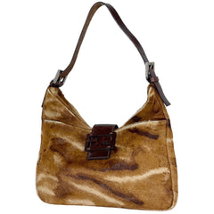 フェンディ ズッカロゴ ショルダーバッグ ハラコ 26569 レディース ブランドバッグ・小物 【中古】brbag