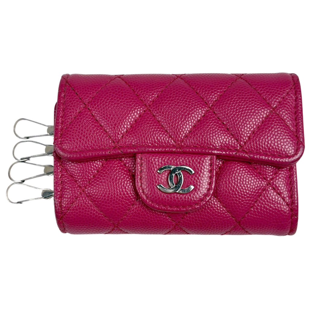 CHANEL キャビアスキン 4連キーケース