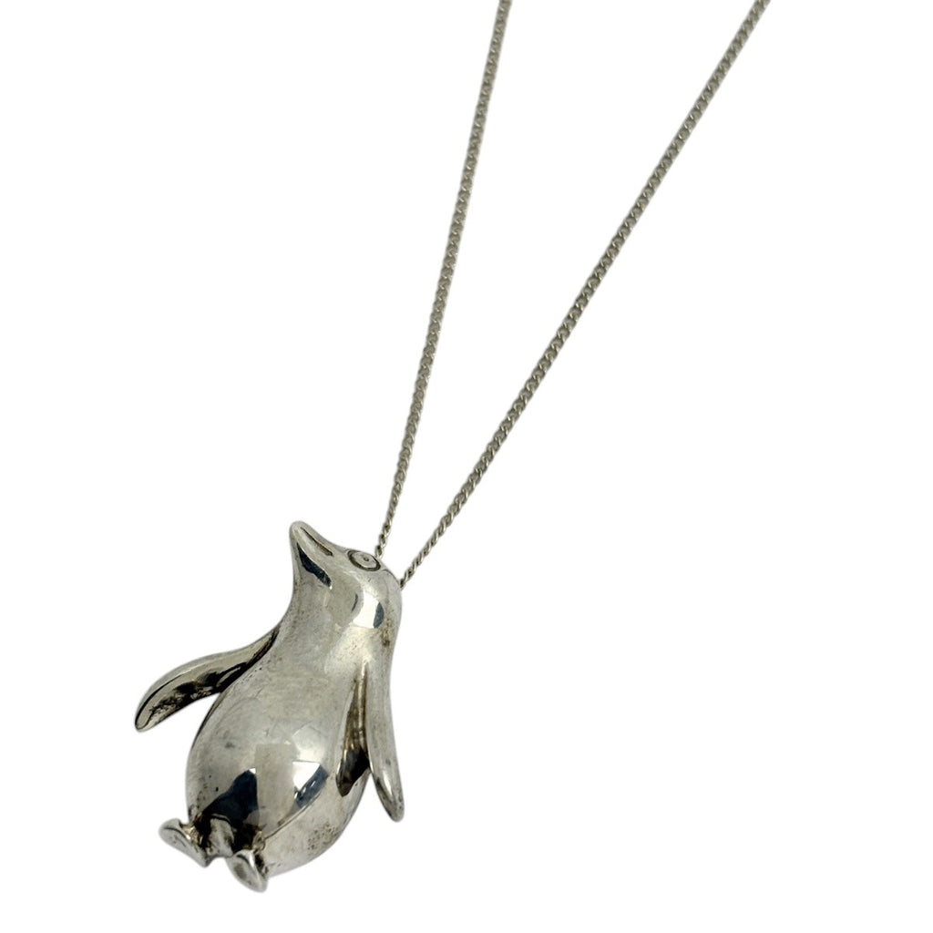 ティファニー ペンギンモチーフ ネックレス シルバー925 レディース