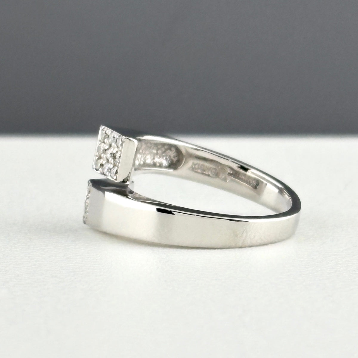 ジェムケリー GEMCEREY アレキサンドライト 0.249ct リング 7号 K18 WG