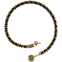 シャネル ココマーク チェーン ベルト GP レザー レディース ブランドバッグ・小物 【中古】brbag