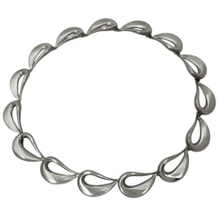 ジョージジェンセン ハンスハンセン ネックレス シルバー925 レディース ブランドアクセサリー 【中古】bracc