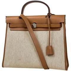 エルメス エールバッグ ジップ PM ハンドバッグ トワルアッシュ Ｍ レディース ブランドバッグ・小物 【中古】brbag
