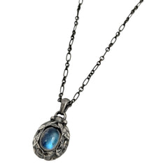 ジョージジェンセン ネックレス シルバー925 カラーストーン レディース ブランドアクセサリー 【中古】bracc