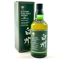 サントリー 白州 10年 ピュアモルト 700ml 国産ウイスキー 酒 【古酒】liqbb【東京都内限定お届け】