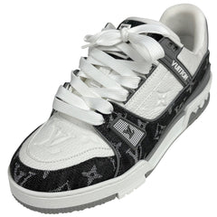 ルイ・ヴィトン LVトレイナー スニーカー 靴 モノグラムデニム レディース ブランドアパレル 【中古】brapp